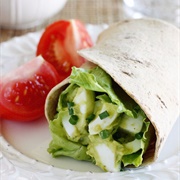 Egg and Avocado Wrap