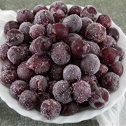Frozen Grapes