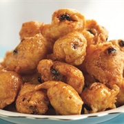 Fried Dough Stuffed With Currants