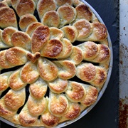 Blueberry Blossom Pie