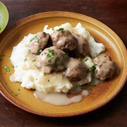 Turkey Apple Swedish Meatballs