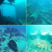 Sunken Pirate City at Port Royal, Jamaica