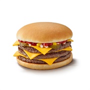 Mcdonald&#39;s Triple Cheeseburger