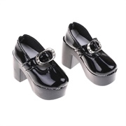 Baby Doll Girl Black Shoes