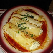 Spinach and Chicken Cannelloni