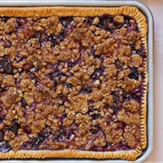 Cherry Streusel Slab Pie