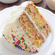 Brown Butter Funfetti Cake