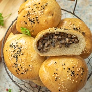 Bułka Z Pieczarkami