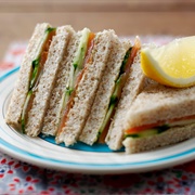 Smoked Salmon Sandwich