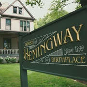 Ernest Hemingway's Birthplace: Oak Park, IL.