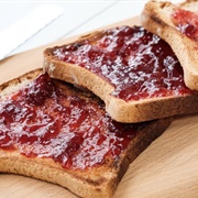 Toast With Jam