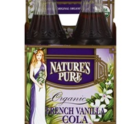 Nature&#39;s Pure Organic French Vanilla Cola