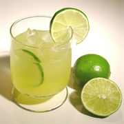 Slices of Lime in Cold Drinks (Lemon Is Nice but Lime Is the Best!)