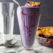 Blueberry Pie Milkshake