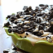 Almond Butter Oreo Ice Cream Pie