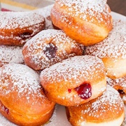 Cherry Filled Donut