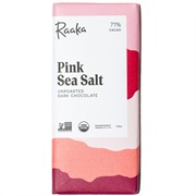 Raaka Pink Sea Salt 71% Cacao
