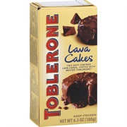 Toblerone Lava Cakes