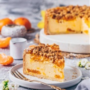 Vegan Mandarin Cheesecake
