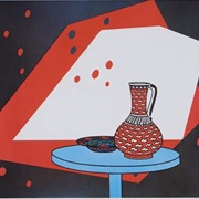 Red and White Still Life (Patrick Caulfield)