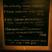 A Typical Worcestershire Menu in April...