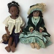 Porcelain Doll Black