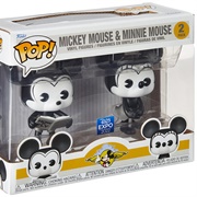 Mickey Mouse & Minnie Mouse 2 Pack