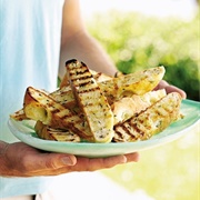 Basil and Mozzarella Focaccia Fingers