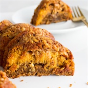 Gingerbread Pumpkin Pie Coffee Cake