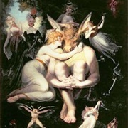Titania Awakes, Surrounded by Attendant Fairies (Henry Fuseli)