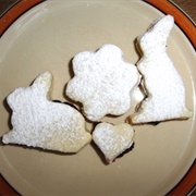 Vegan Bunny-Shaped Sugar Cookies