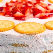 Strawberry Ritz Cake
