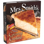 Mrs. Smith's Coconut Custard Pie