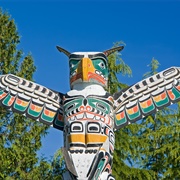 Centennial Totem Pole, Coquitlam, BC, Canada