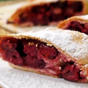 Sour Cherry Strudel