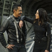 Quakerider - Daisy Johnson and Robbie Reyes