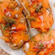 Vegan Salmon Made From Carrots