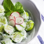 Concombre a La Menthe