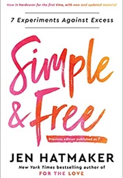 Simple and Free (Hatmaker, Jen)