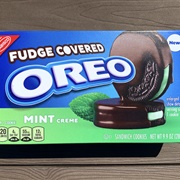Mint Fudge Covered Oreo