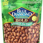 Blue Diamond Almonds - Wasabi & Soy Sauce