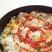 Rice and Ketchup
