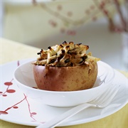 Apple and Oyster Mushroom