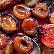 Baked Plums