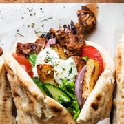 Jackfruit Gyros