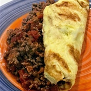 Bolognese Omelette