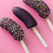Chocolate Covered Frozen Banana
