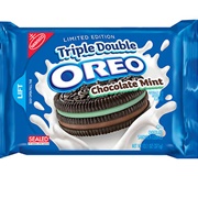 Triple Double Chocolate Mint Oreo