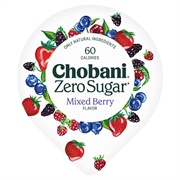 Chobani Zero Sugar Mixed Berry
