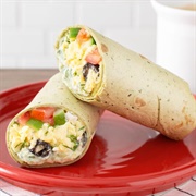 Egg and Olive Wrap
